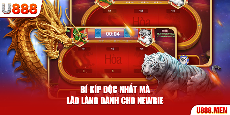 Game Rồng Hổ U888 Tốc Độ, Thắng Lớn Chỉ Sau 1 Lá Bài Bí kíp độc nhất mà lão làng dành cho newbie